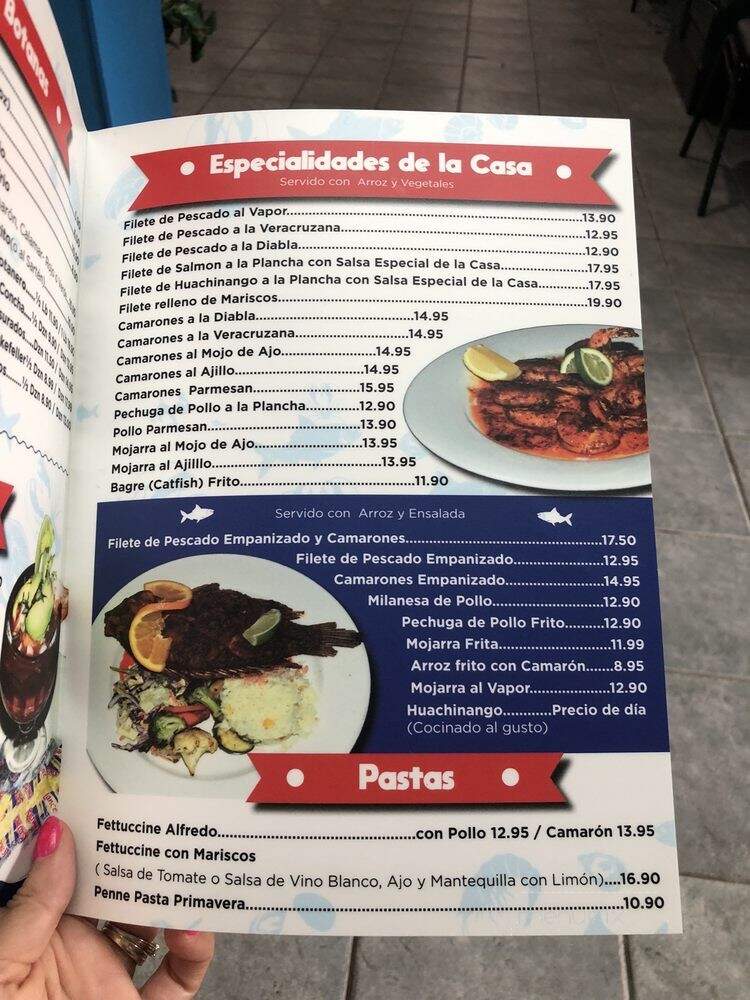 Ostioneria El Marisquero - Houston, TX menu_pic
