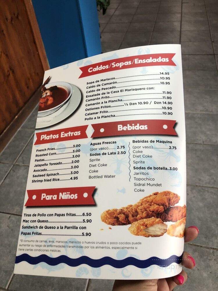 Ostioneria El Marisquero - Houston, TX menu_pic