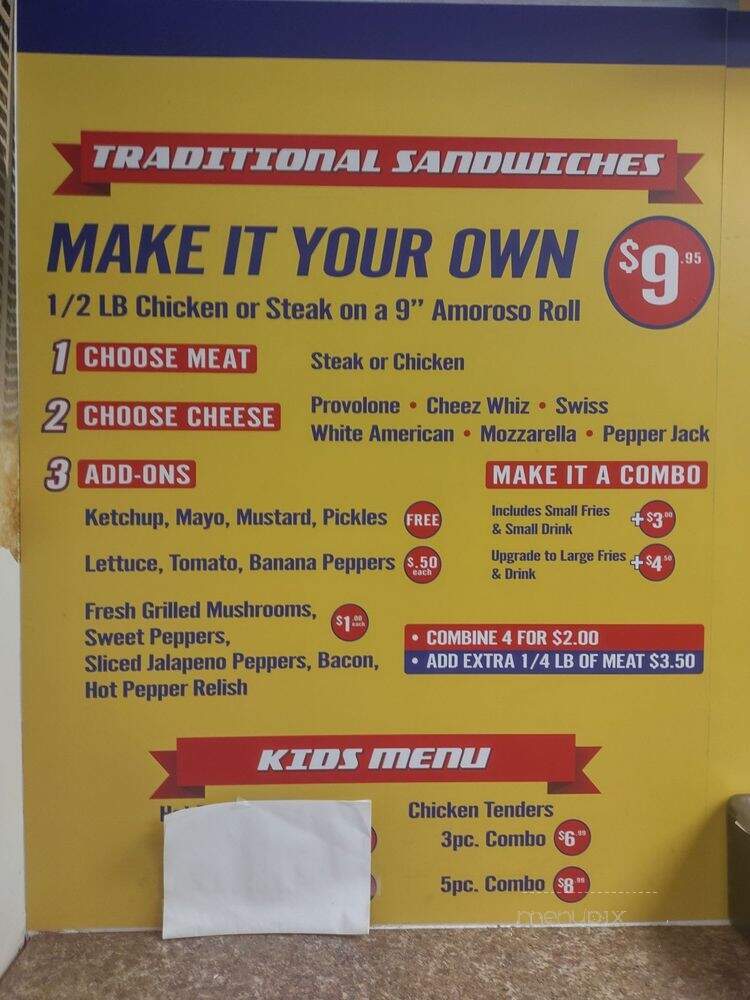 Philly Xpress & Wings - Deerfield Beach, FL menu_pic