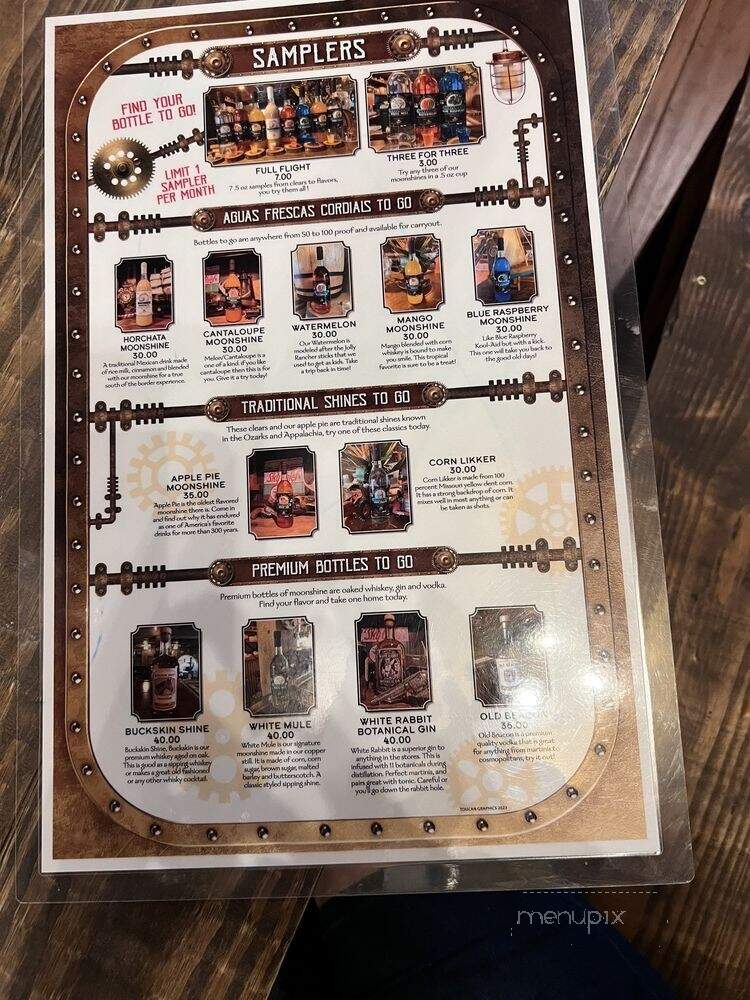 Rio Grande Distillery - Los Fresnos, TX menu_pic