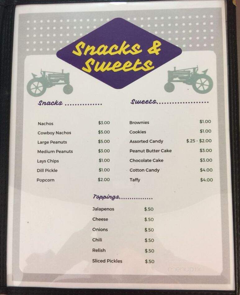 Roper's Corner / Roper's Sugar Shack - Powdersville, SC menu_pic