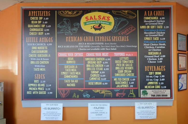 Salsa's Mexican Grill Express - Muncie, IN