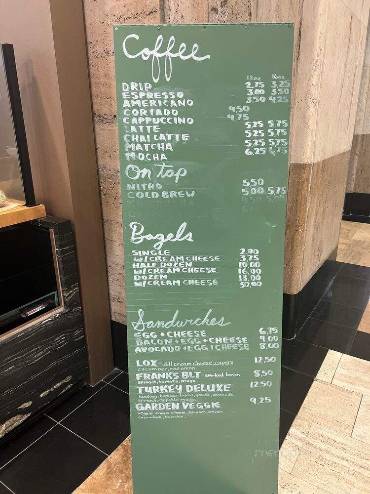 The Guardian Coffee Shop - Detroit, MI menu_pic