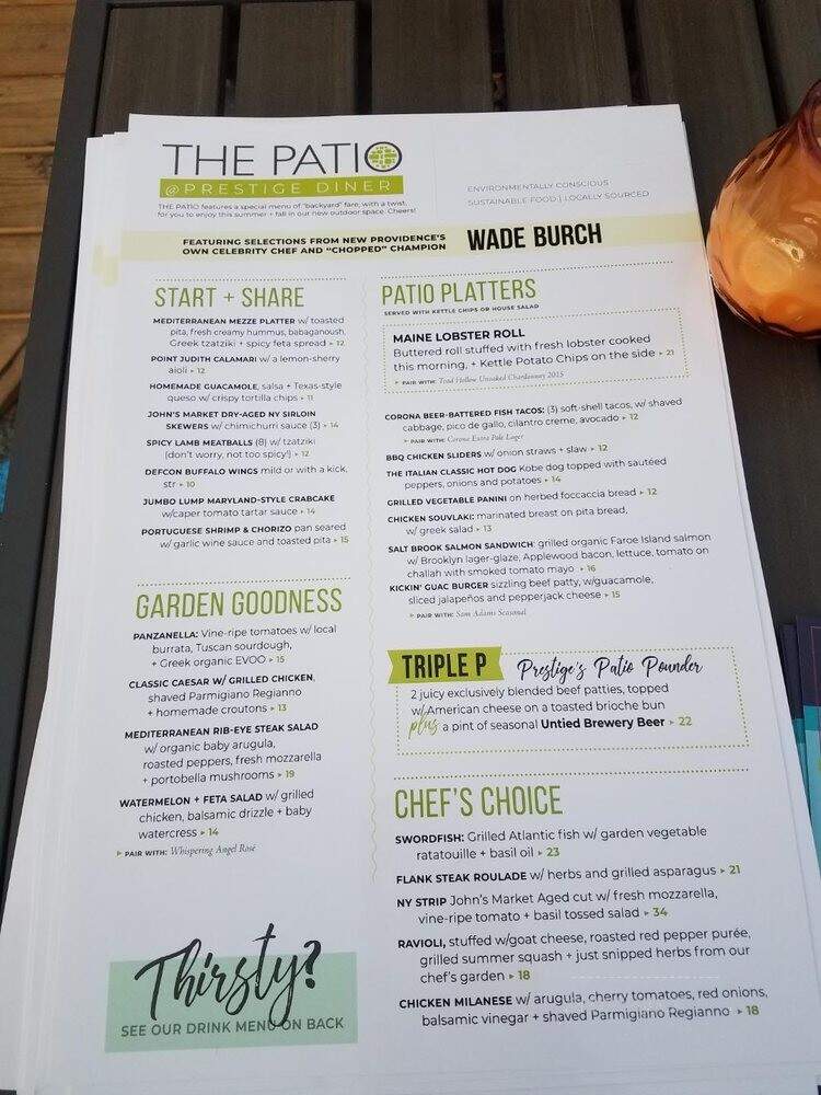 The Patio - New Providence, NJ menu_pic