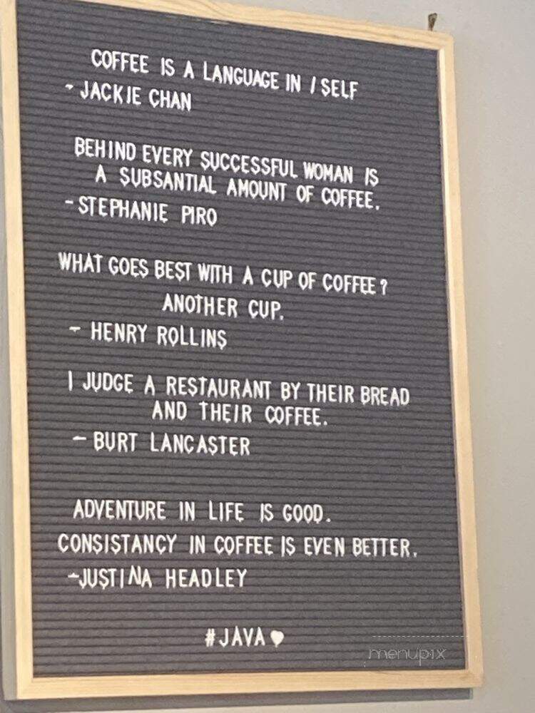 Urban Roast - Tukwila, WA menu_pic