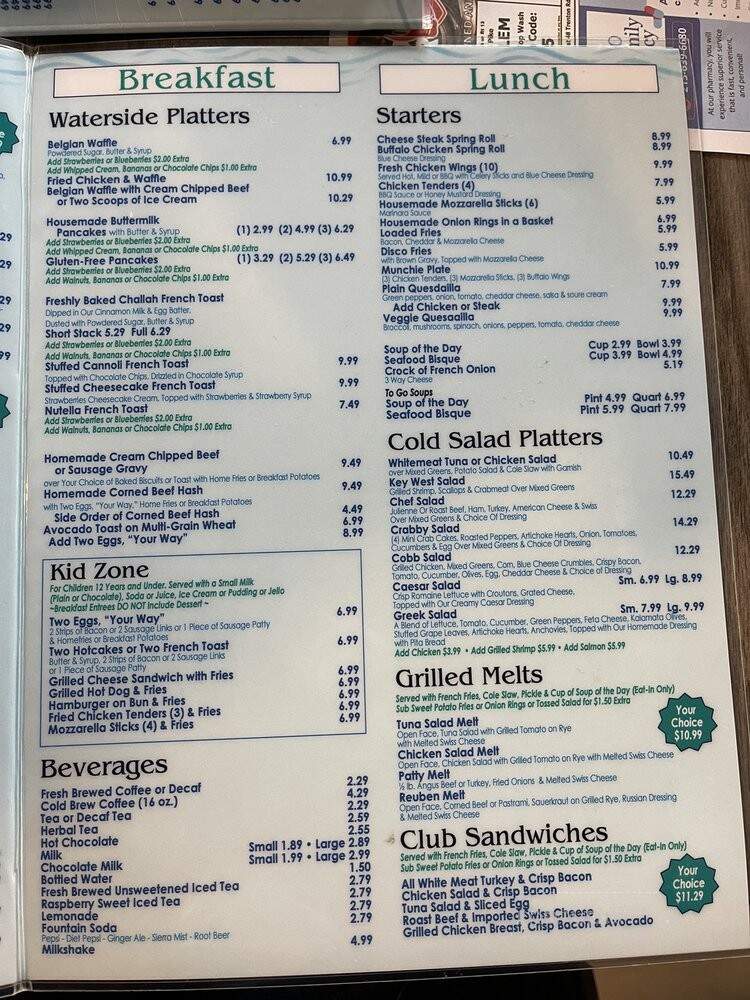 Waterside Cafe & Diner - Bensalem, PA