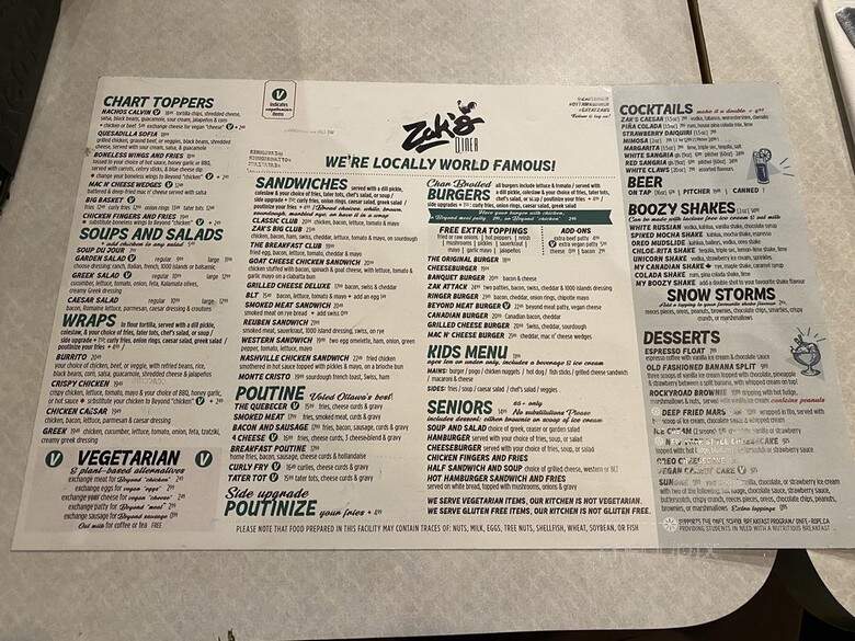 Zak's Diner - Ottawa, ON