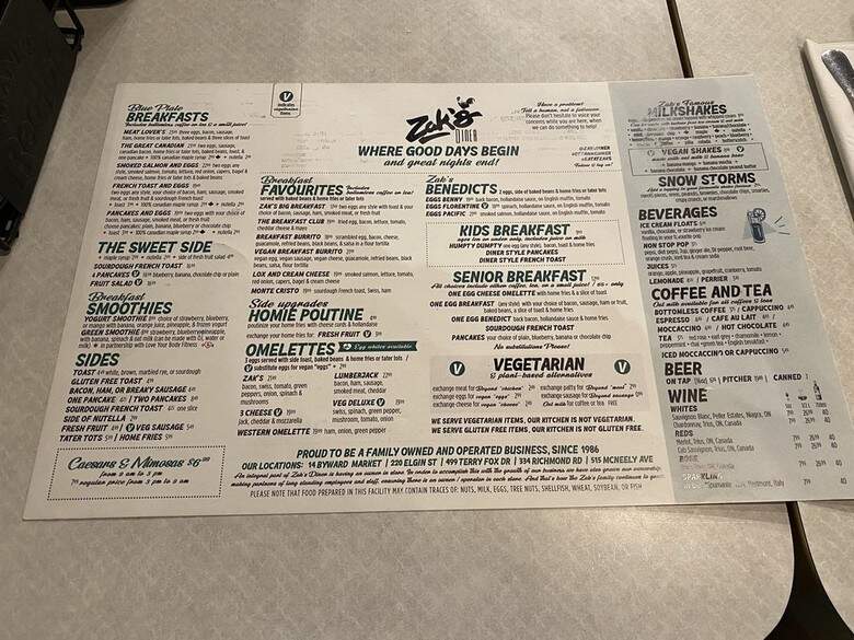 Zak's Diner - Ottawa, ON