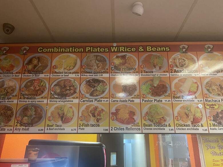Arnulfo Mexican Food 2 - Las Vegas, NV menu_pic
