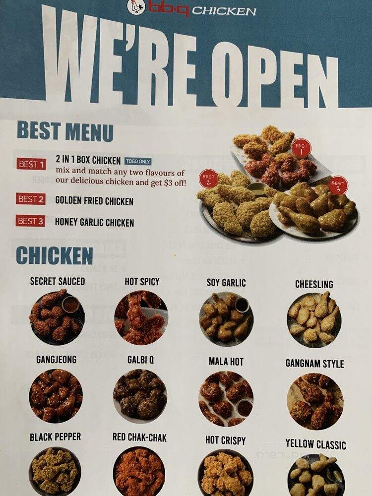 Bb.Q Chicken - Calgary, AB menu_pic