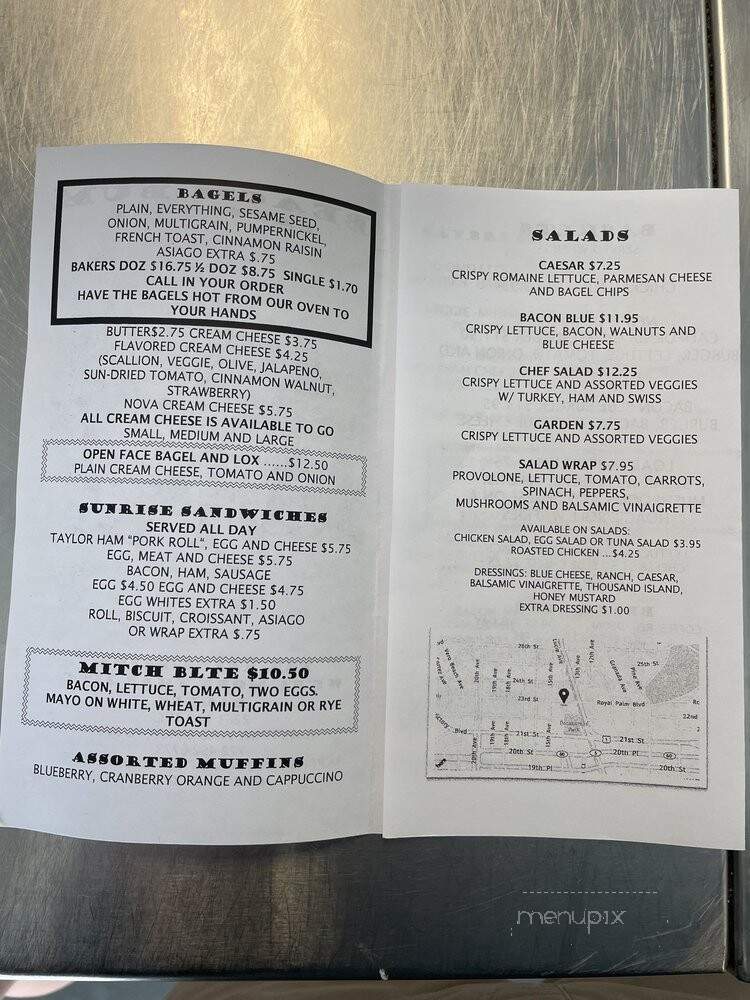 Beach Bum Bagel Cafe - Vero Beach, FL menu_pic