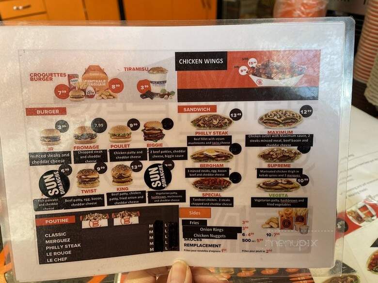 Bergham - Mississauga, ON menu_pic