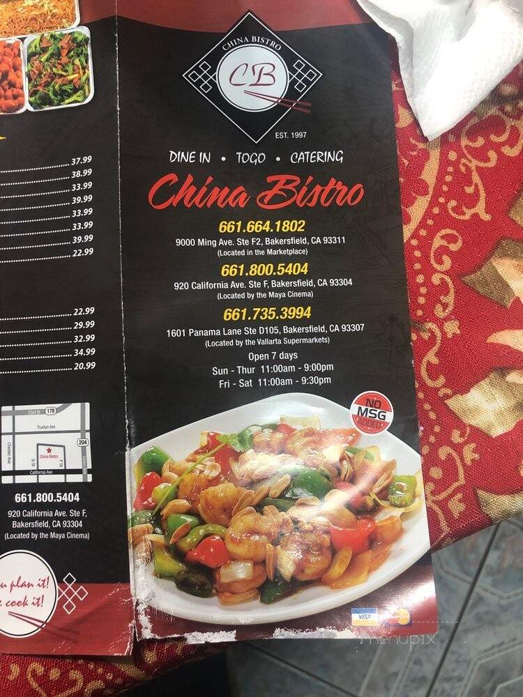 China Bistro - Bakersfield, CA