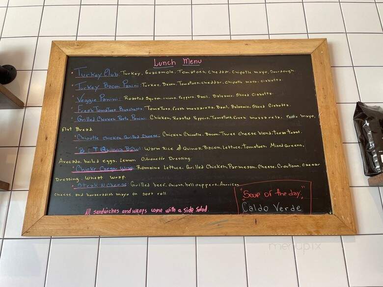Common Ground Coffee Roasters - Everett, MA menu_pic