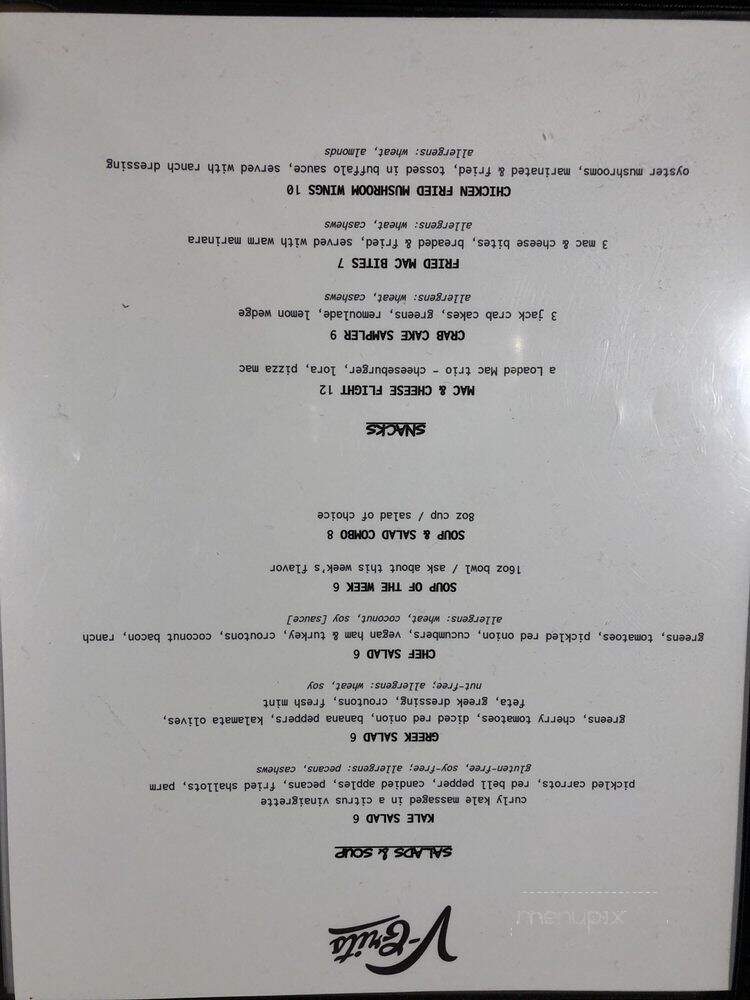 False Idol Independent Brewers - Louisville, KY menu_pic