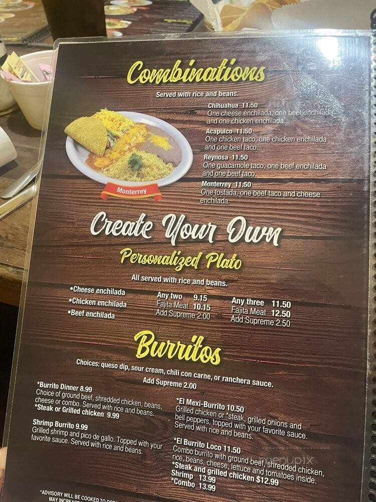 Flako's Mexican Restaurant - Rocky Face, GA menu_pic
