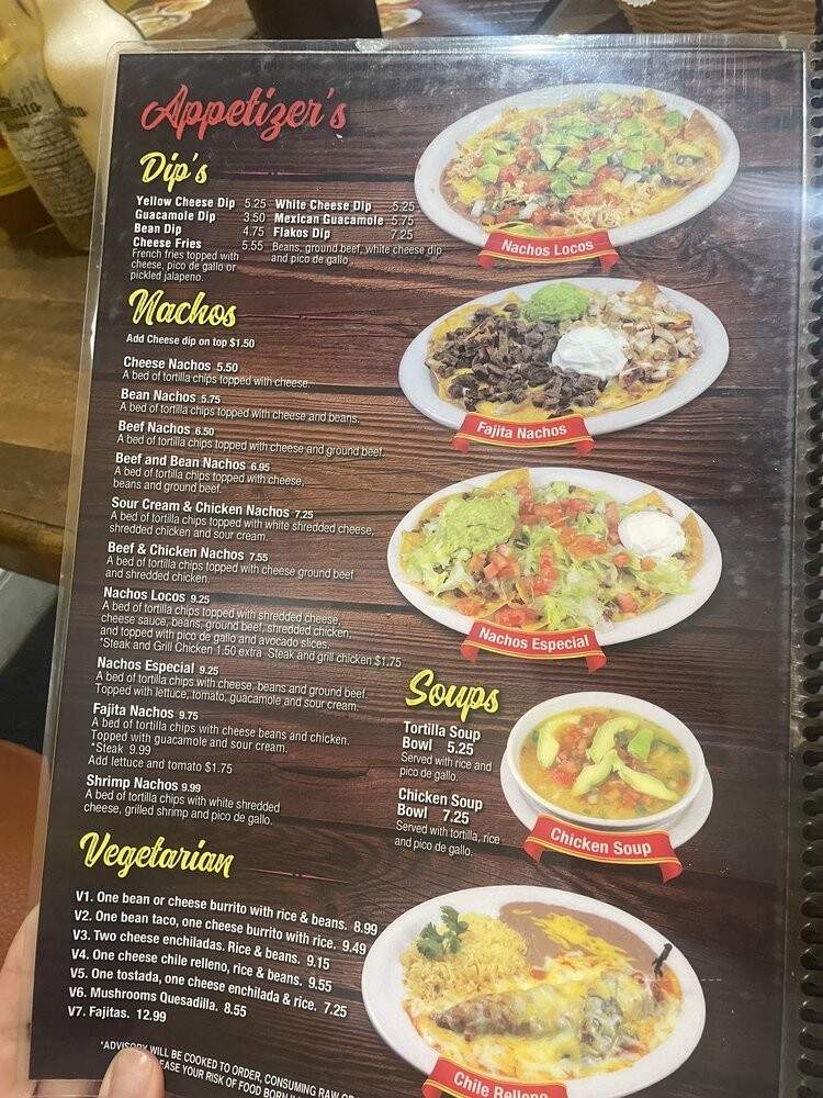 Flako's Mexican Restaurant - Rocky Face, GA menu_pic