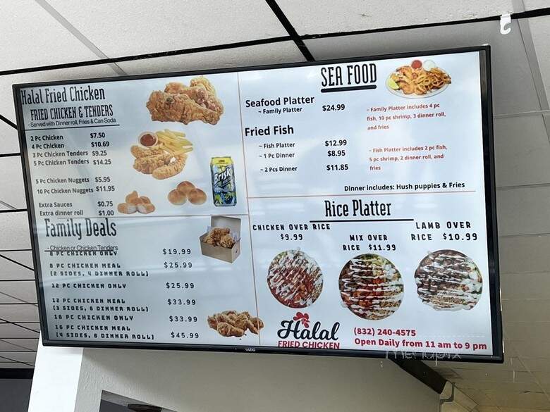 Halal Fried Chicken - Webster, TX
