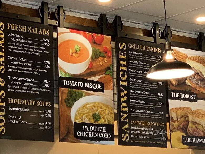 Hershey Farm Cafe & Bakery - Lancaster, PA menu_pic