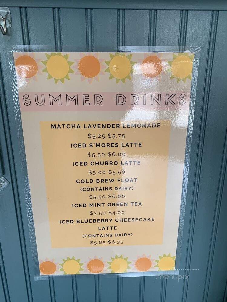 Humphrey's Coffee - Haworth, NJ menu_pic