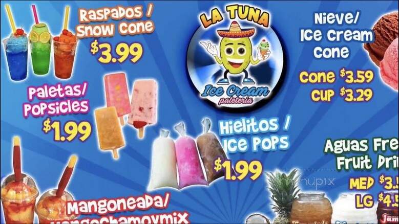 Ice Cream Paleteria - Olathe, KS menu_pic