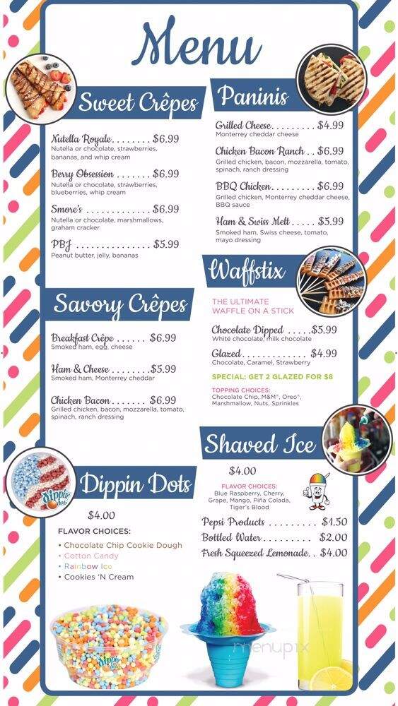 La Petite Creperie - Wisconsin Dells, WI menu_pic