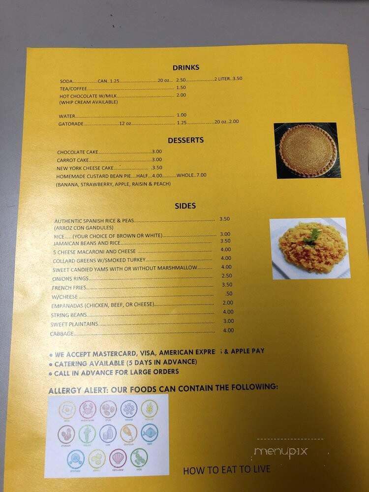 Martha's Kitchen - Philadelphia, PA menu_pic