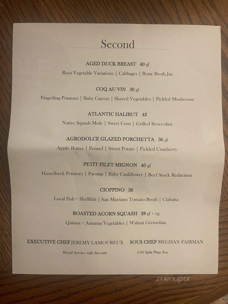 Noble Kitchen + Bar - Brunswick, ME menu_pic