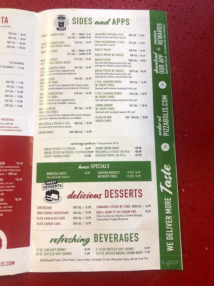 Pizza Boli's - Lanham, MD menu_pic