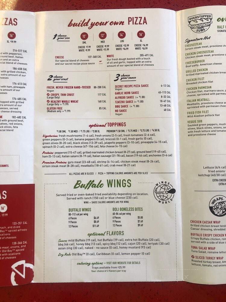 Pizza Boli's - Lanham, MD menu_pic
