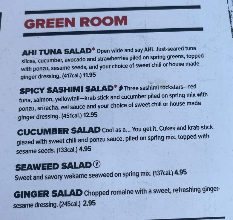 Rock N Roll Sushi - Mobile, AL menu_pic