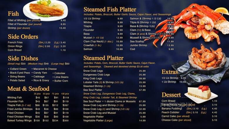Sea Soul - Philadelphia, PA menu_pic