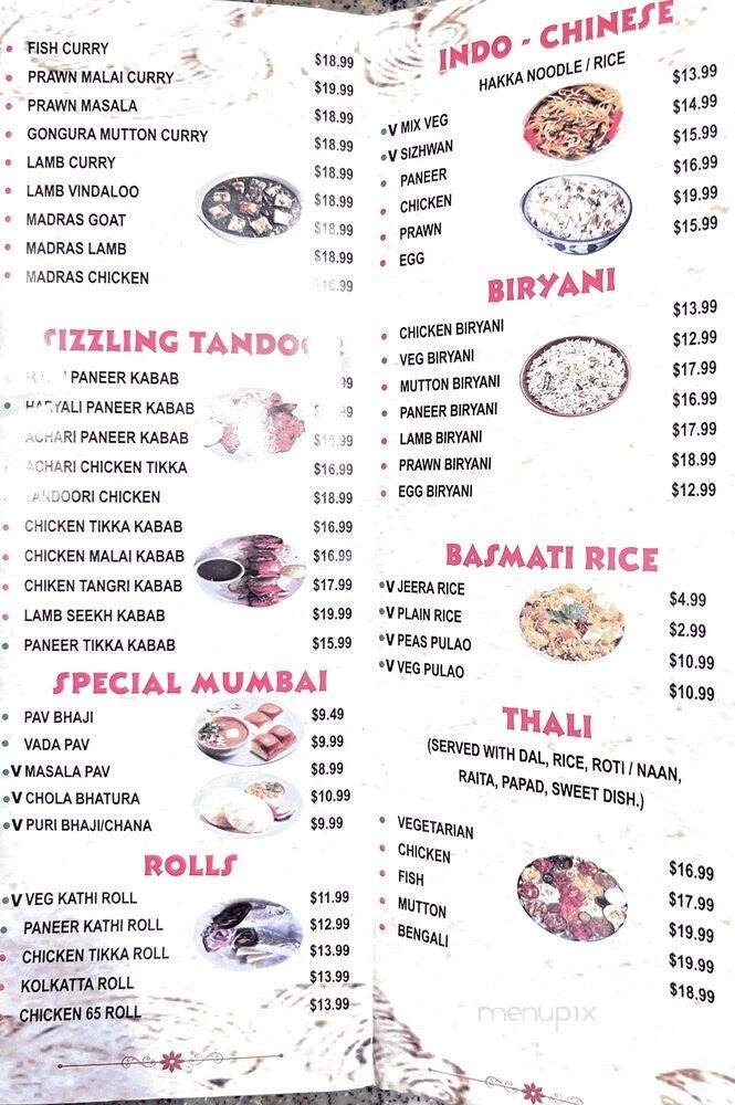 Swad, Taste of India - Hillsboro, OR menu_pic