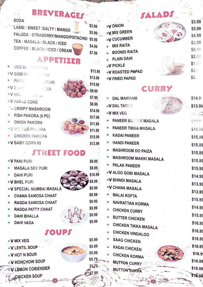 Swad, Taste of India - Hillsboro, OR menu_pic