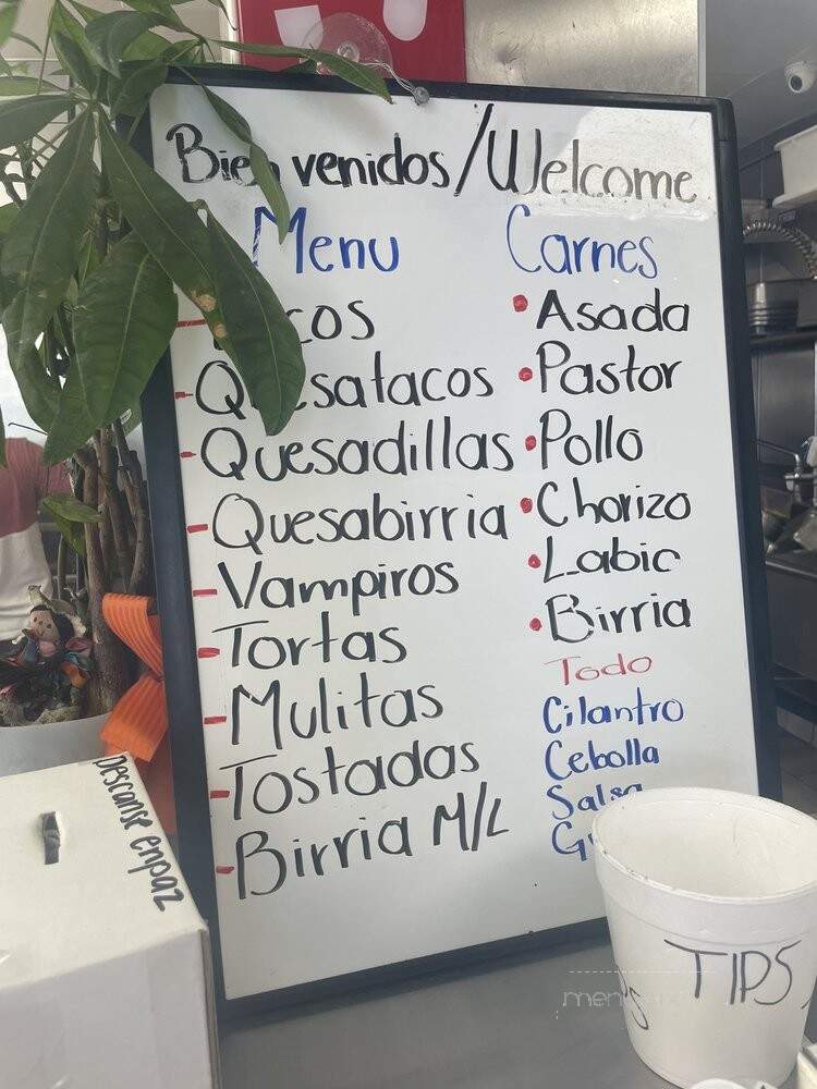 Taqueria El Poblano - Compton, CA menu_pic