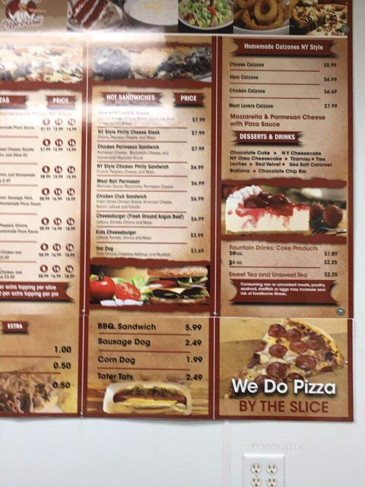 The One Stop Shop - Zebulon, NC menu_pic