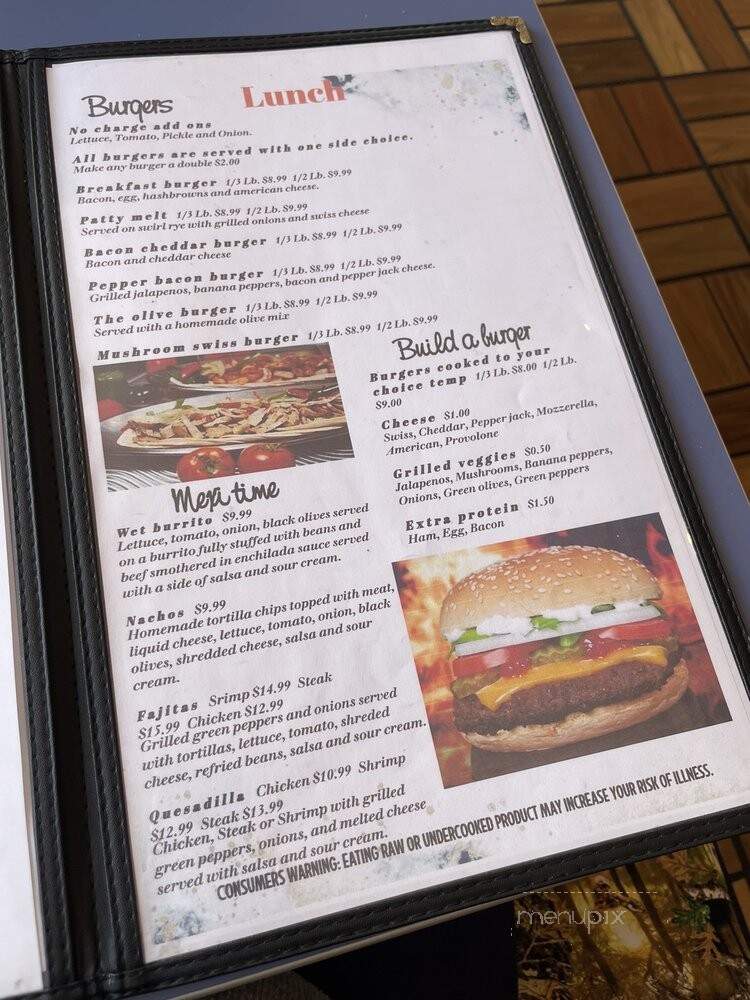 Bailey's Place - Denton Township, MI menu_pic