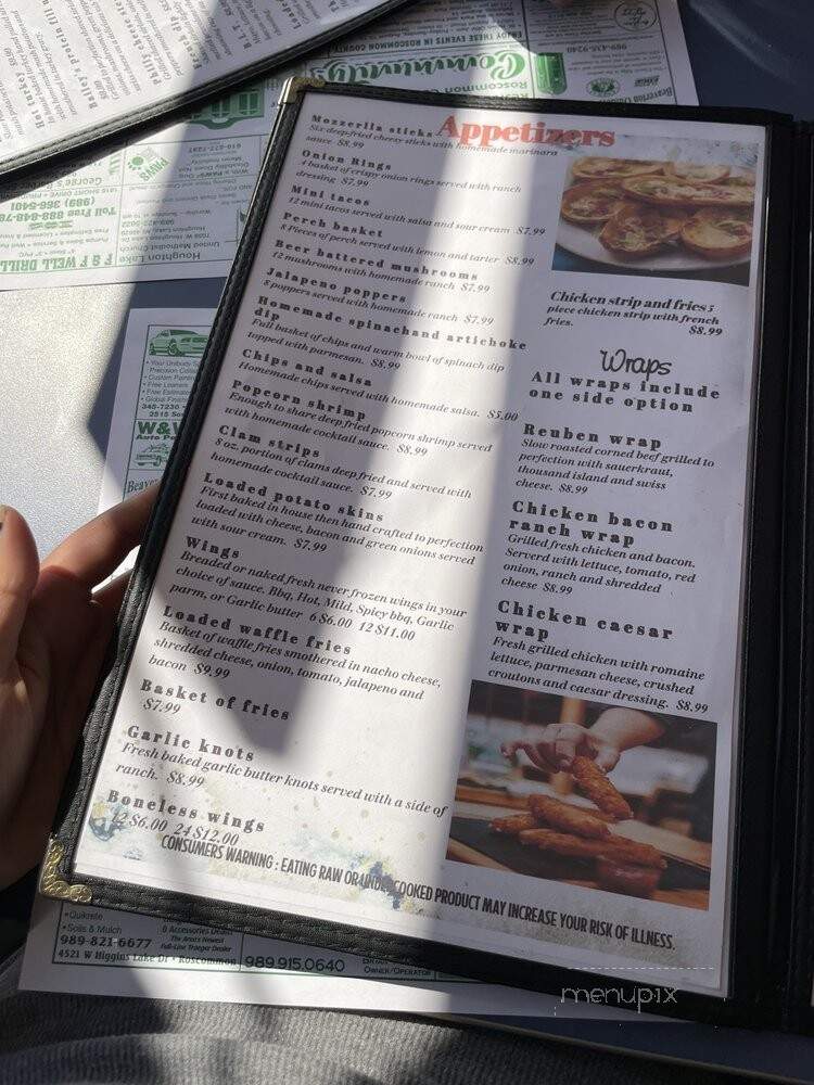 Bailey's Place - Denton Township, MI menu_pic