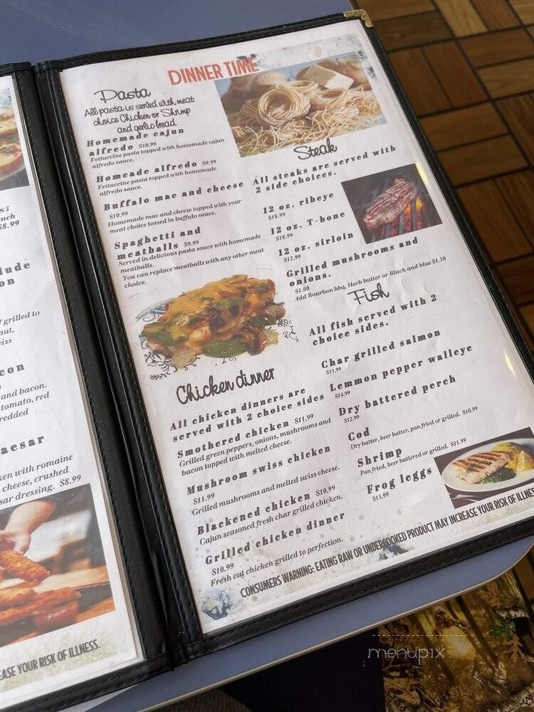 Bailey's Place - Denton Township, MI menu_pic
