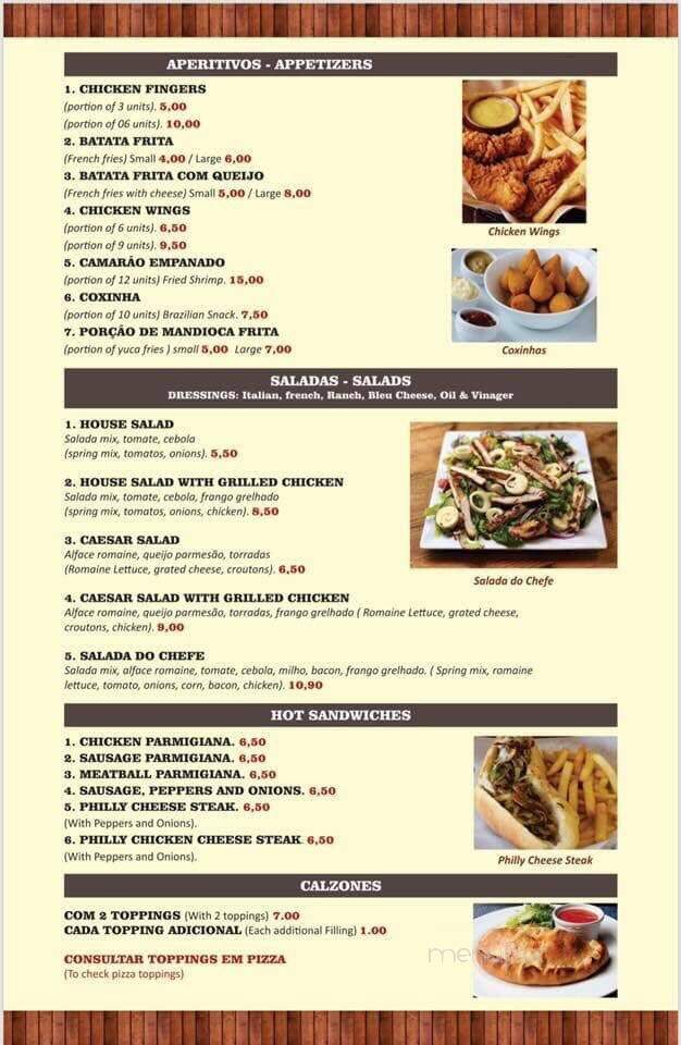 Brazilian Pizza Philly - Philadelphia, PA menu_pic