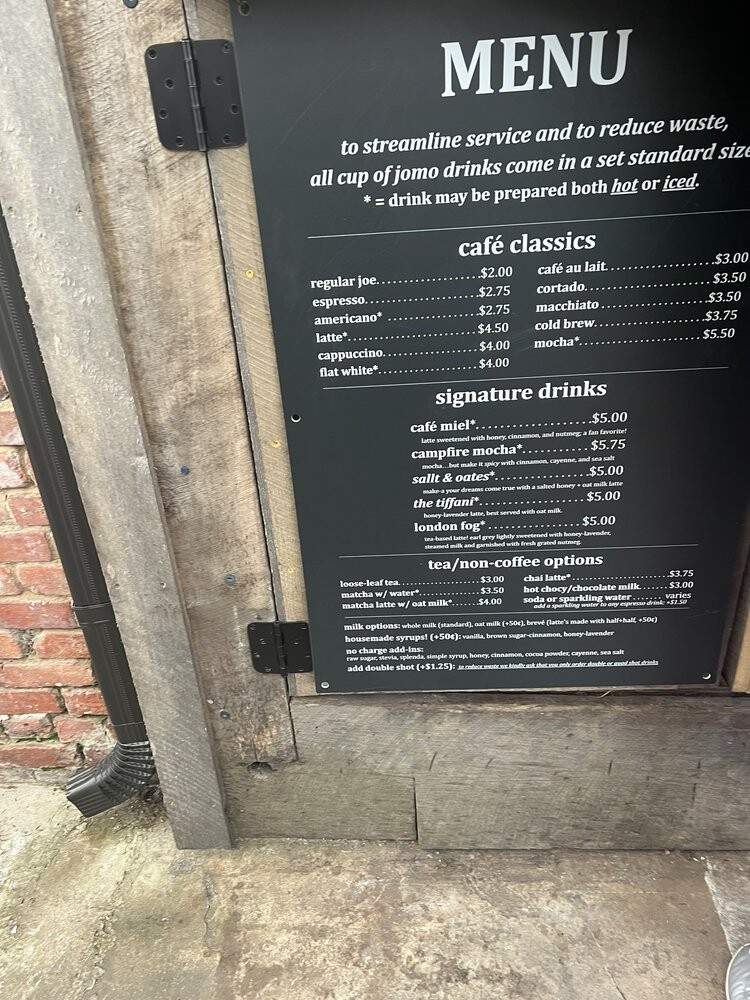 Cup Of Jomo - Black Mountain, NC menu_pic