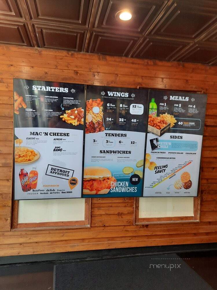Detroit Wing - Detroit, MI menu_pic
