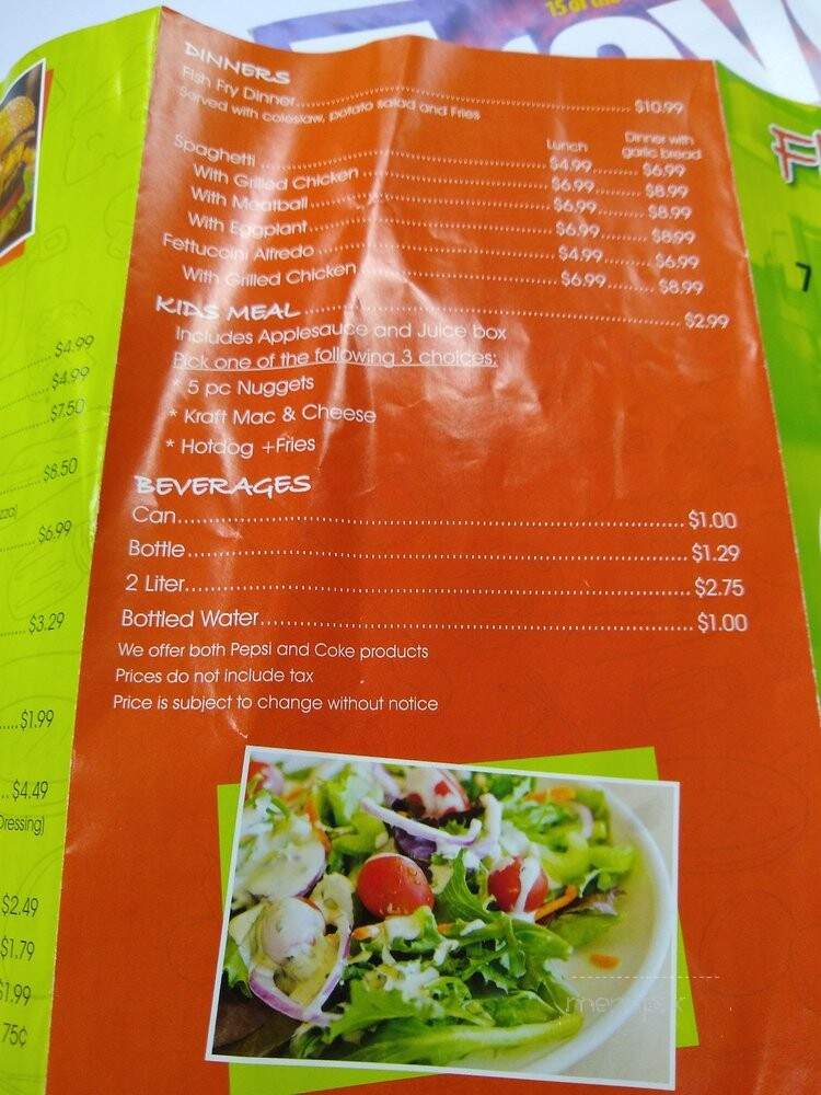 Fletchers Kitchen - Tonawanda, NY menu_pic