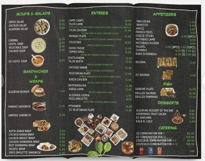Halal Dz House - Chicago, IL menu_pic