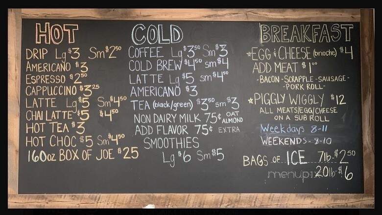 Lewes Coffee - Lewes, DE menu_pic