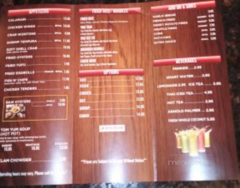 RJ Cajun Fusion Seafood - Canoga Park, CA menu_pic