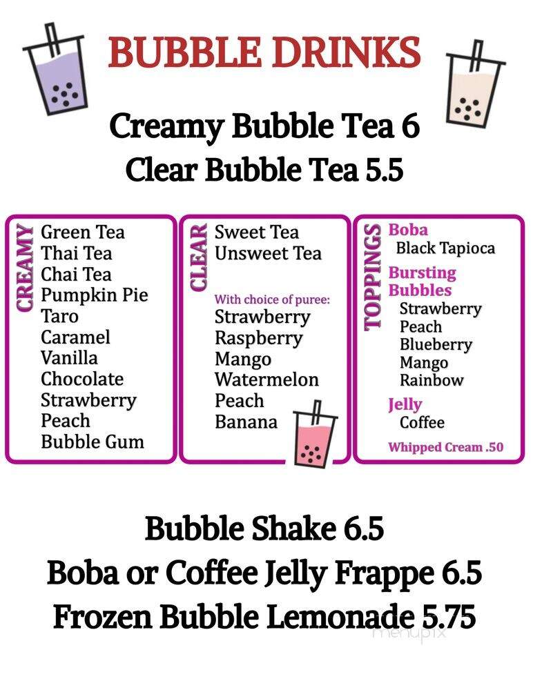 Sips & Bites - Blue Ridge, GA menu_pic