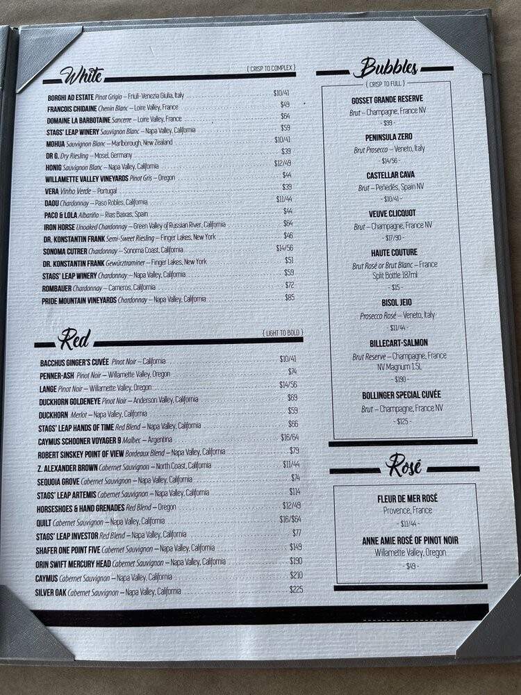 Sunset Lounge - Islamorada, FL menu_pic