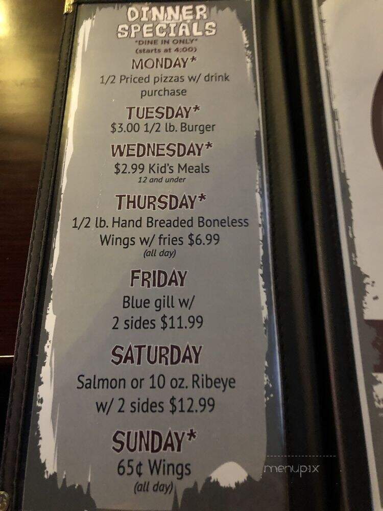 The Grille 2 - Chillicothe, IL menu_pic