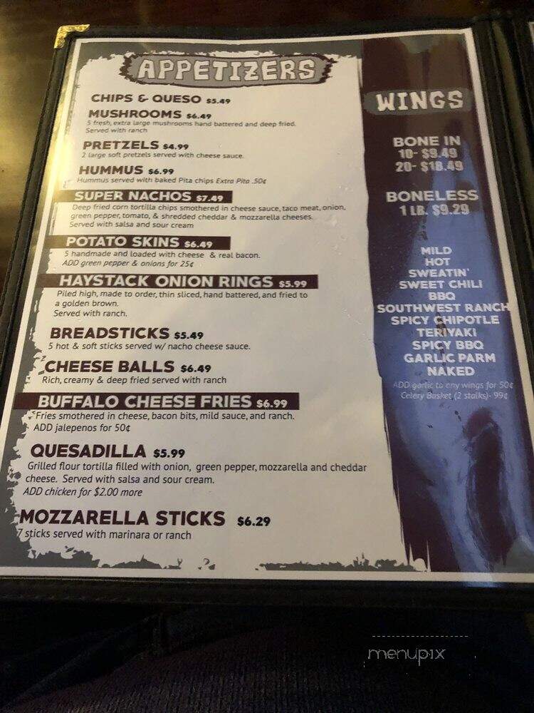 The Grille 2 - Chillicothe, IL menu_pic